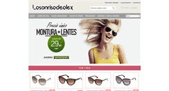 Desktop Screenshot of lasonrisadealex.es