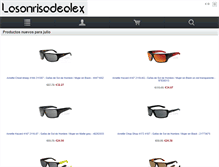 Tablet Screenshot of lasonrisadealex.es